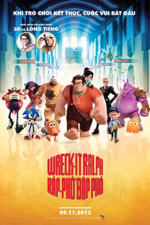 Xem phim Ráp phờ đập phá - Wreck It Ralph Vietsub motphim Phim Mỹ 2012