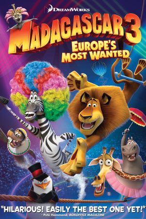 Xem phim Madagascar 3 Thần Tượng Châu Âu - Madagascar 3 Europes Most Wanted HD motphim Đang Cập Nhật 2012